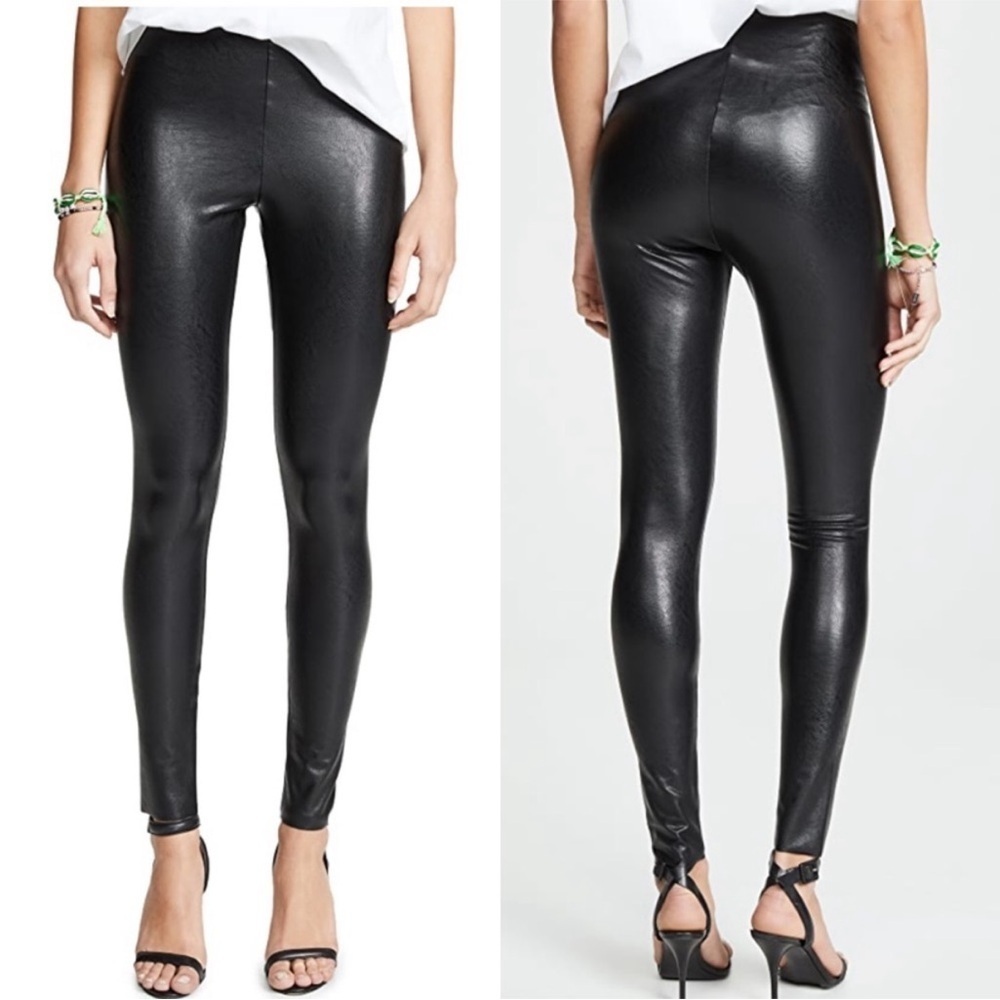 Commando Perfect Control Faux Leather Legging Black Business Casual Women